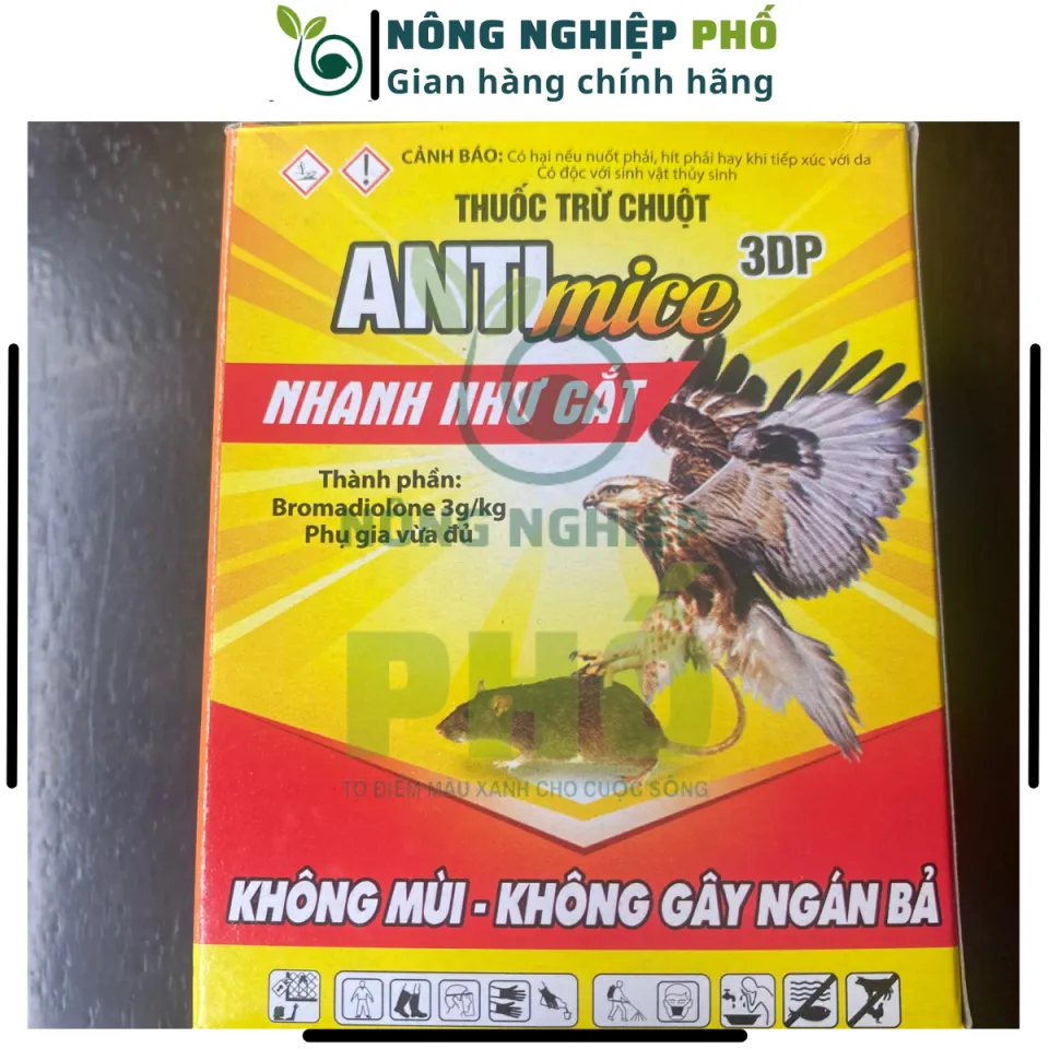 Thuốc diệt chuột Antimice 3DP - Giải pháp hiệu quả để bảo vệ nhà cửa