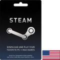 บัตร Steam Wallet Gift Card $50 (for US Account). 