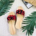 GUỐC GỖ GUỐC MỘC QUAI HOA ĐỎ CAO 5CM. 