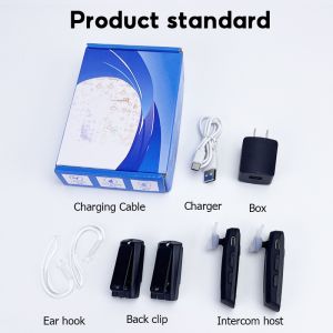 DAYTECH WT29 เครื่องส่งรับวิทยุสื่อสารไร้สาย Walkie - talkie 16 ช่อง ขนาดกะทัดรัด หูฟังเล็ก - เหมาะสำหรับ ร้านอาหาร/ร้านค้า/สำนักงาน