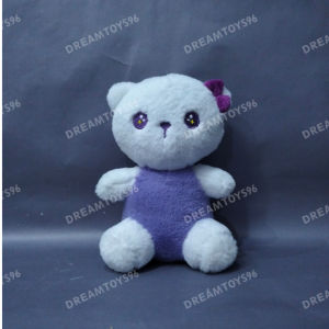 Boneka Bear Sit Animal Baby Bear Beruang Pita Polos Ukuran S