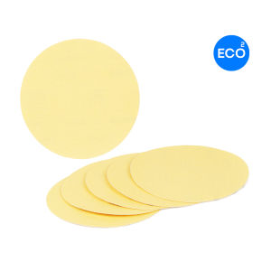 MIRKA กระดาษทรายกลมหลังสักหลาด 5 นิ้ว เบอร์ 80 - 320 แพ็ค 10 / 50 / 100 แผ่น (กระดาษทรายกลมหลังสักหลาด) กระดาษทรายคุณภาพสูง นำเข้าจากประเทศ Finland