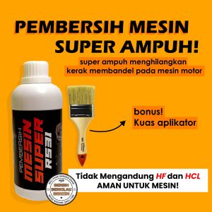 Cairan Pembersih Mesin Super 500ML RS31 - Penghilang Kerak Kotoran Motor & Mobil/Engine Degreaser