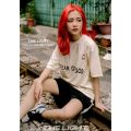 Áo thun tay lỡ FEAR OF GOD FOG x NBA warm up t-shirt phông Unisex nam nữ Premium Cotton oversize form rộng. 