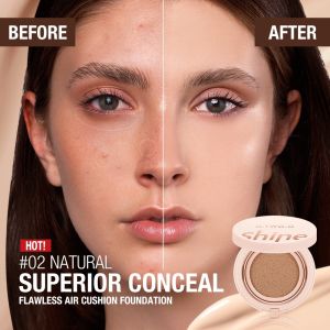 O.TWO.O BB CREAM AIR CUSHION CC CREAM NATURAL CONCEALER LONG-LASTING WATERPROOF 3 COLORS FACE BASE COSMETICS