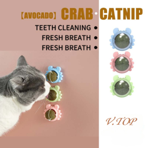 V.TOP Catnip Ball Kucing Cat Mint Ball Catnip Kucing Anti Stres Snack Kucing