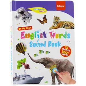 [HOPEBOOK] Sound Book My First English Words / Early Learning