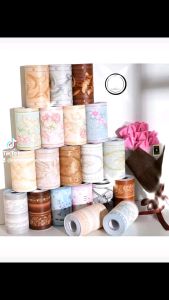 DIY GLOSSY BOARDER STICKER WALLPAPER Size 10 meters 10cm