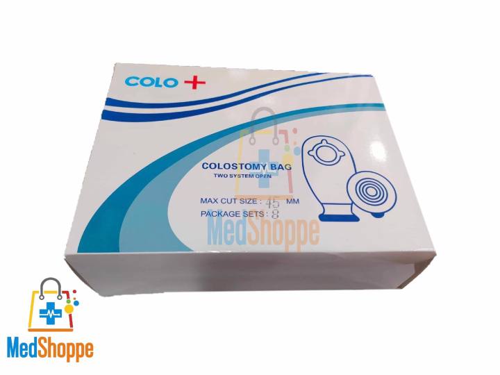 Colo+ Colostomy Bag 45mm 57mm 70mm (1 set) | Lazada PH