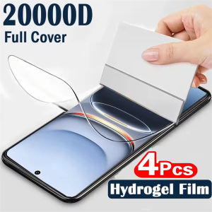 4PCS For VIVO IQOO 13 12 8 9 10 11 Pro Ultra Slim Hydrogel Film For IQOO NEO 10 9 8 9S Pro Screen Protector For IQOO Z9 Turbo 5G