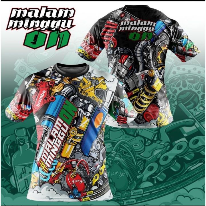 NEW BAJU JERSI MOTOR JERSEY MEN WOMEN TSHIRT MOTOR men t shirt