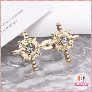 Biblio【Ready in Stock】 Universal Waist Buckle For Women Adjustable Waist Clip Jeans Pants Pin Brooch Star Shape 1Set