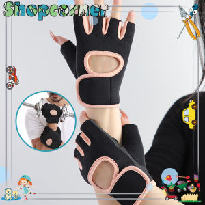 1 Pasang Sarung Tangan Fitness Gym Pria Dan Wanita Fingerless Gloves Weight Lifting Gloves