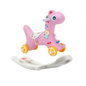 ♥♥♥ BabySPA Mini 2 in 1 Fun Rocking Rider Horse with Musical Toy For Toddler