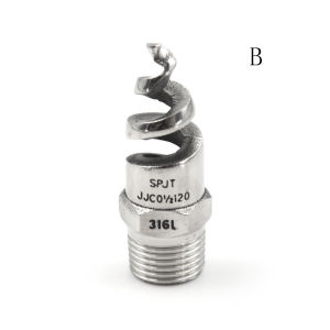 💞【Special price】💖Muya New 1 4 1 2 Stainless Steel Spiral Cone Atomization Spray Nozzle Sprinkler Heads