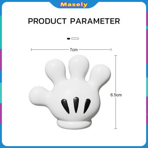 Masely Creative Hand Shape Wall Hanging Toothbrush Holder Paste Hooks Home Decor