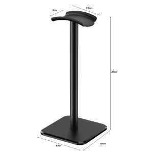 VISIONSWIPE Zylo Headphone Stand Holder with base Desk Setup