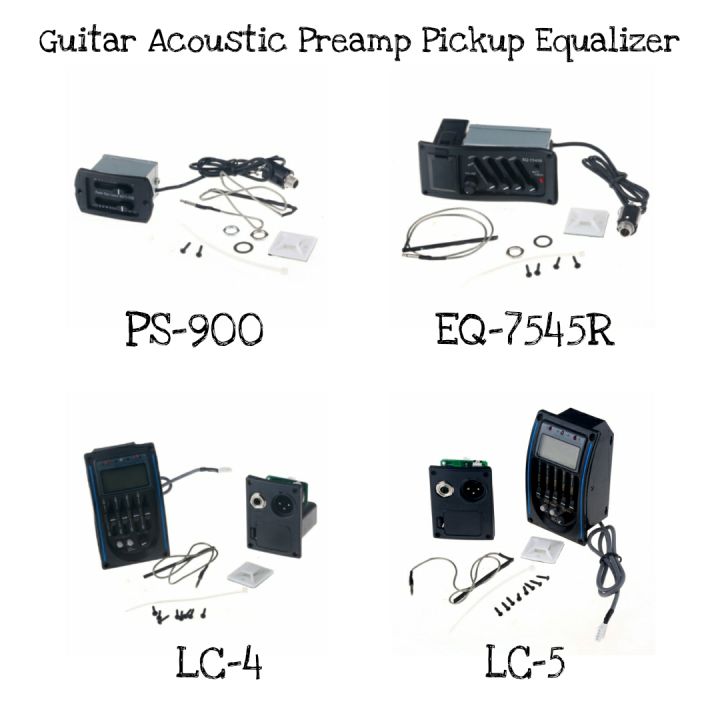 Acoustic Guitar Pickup Preamp EQ LCD Tuners - System Equalizer | Lazada PH
