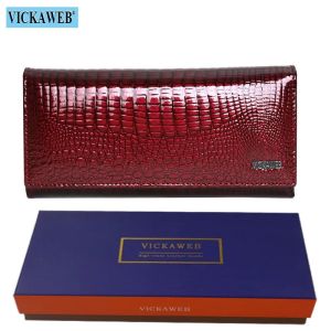 Free gift genuine leather women’s long wallet double-zipper wallet clutch bag money bag designer bag fashion bag VK-AE501.