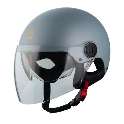 MŨ BẢO HIỂM NỬA ĐẦU 1/2 LÓT THÁO RỜI 2 KÍNH CHÍNH HÃNG ROYAL M163K(2 KÍNH)