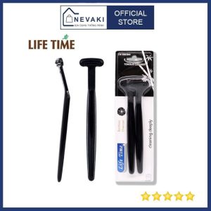 Dụng cụ cạo rơ lưỡi cao cấp thông minh người lớn Life Time Tongue Cleaner NK04