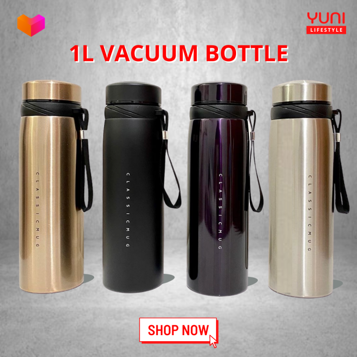 1L Thermos Bottle Vacuum Thermal Classic Mug Flask Lazada PH