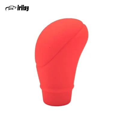 iriisy Universal Silicone AT Car Case Gear Head Shift Collars Shift Knob Grips Cover Shift Lever Decoration Cover Accessories