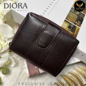 VALQO DORA Dompet Kulit Sapi Wanita Dompet wanita Dompet kecil Dompet Pendek