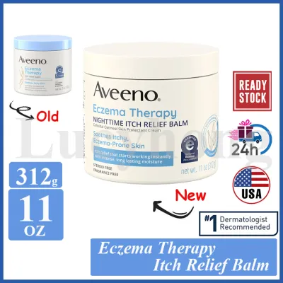 Aveeno Eczema Therapy Itch Relief Balm with Colloidal Oatmeal 312g READY STOCK LUCYHONG