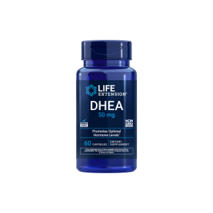 Life Extension DHEA Dehydroepiandrosterone 50mg 60 Veg Caps