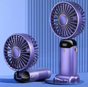%CLEARANCE PRICE% [SG Stock ] Mini Fan Portable Digital Display & Free Gift USB Charging