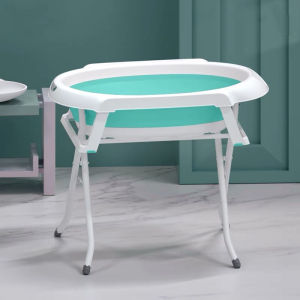 Stand Foldable Bath Tub /Baby Bath/Without Bending Over/Large Capacity BathTub