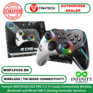 Fantech WGP15v2S EOS PRO II S Tri-mode Connectivity Wireless & Wired USB-C Controller Geminus