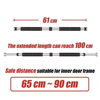 (Free Gloves) Upgrade Pull Up Bar Adjustable Door pull up bar Push Up Workout Gym Chin Up Bar Doorway Exercise Fitness
