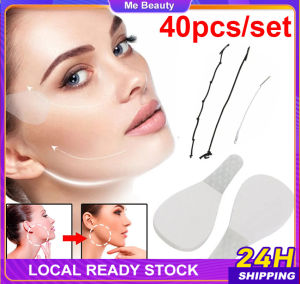 40pcs Set Face Lift Tapes Anti- Wrinkle Instant Face Neck and Eye Lift Face Lift Tapes Anti- Wrinkle