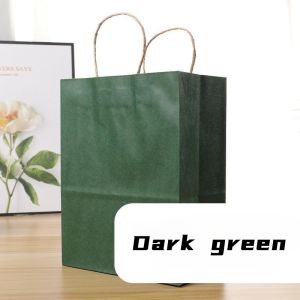 1pcs Gift Bag Kraft Paper Bag with Twine Twisted Handle Paper Bags High Quality Gift Bag