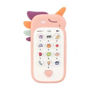 Early Development Educational Phone For Infants With Music Sound Effects Safe Durable Construction