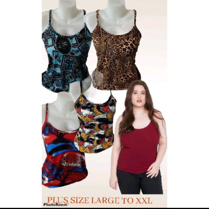 plus size sando spaghetti| tops & camisole |M,L,XL,2XL | Lazada PH