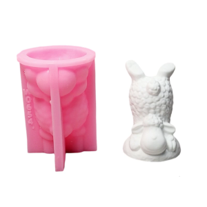 Handmade Silicone Mould Inverted Goat Molds Ornament Molds Animal Molds Casting Molds for Home Table Decorations
