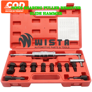 12pc Blind Hole Kit Slide Hammer Pilot Internal Bearing Puller Bearing Extractor Removal Tool Kit