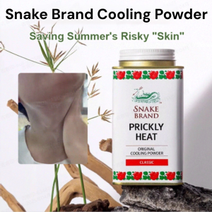 Snake Brand Cooling Powder Prickly Heat Original Cooling Powder