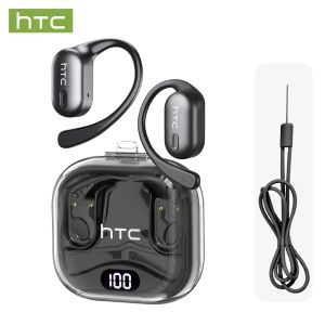 HTC NE08 หูฟังนักแปล AI หูฟังแปลภาษา Bluetooth 6.0 หูฟังไร้สาย ปัญญาประดิษฐ์ แปลภาษาแบบเรียลไทม์ ลดเสียงรบกวน หูฟังบลูทูธ ไฮไฟสเตอริโอ หูฟังไร้สาย