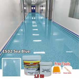 1.5KG ( EPOXY MARBLE SAND ) SELF-LEVELLING Waterproof Epoxy Flake WP700 1.5KG ( FREE TOOLS )