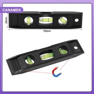 【CANAMEK】 15.2 Cm Multi-Angle Magnetic Levels Portable Spirit Level Tool Measure Tool Machinery Leveller