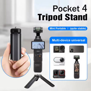 Mini Tripod Stand For DJI Osmo Pocket 4 Gopro Camera Video Vlog Grip Fill Light Phone Gimbal Portable Desk Tripod