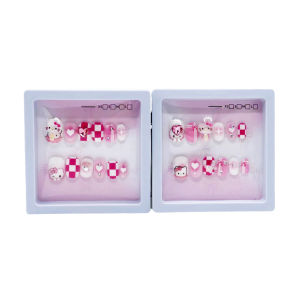 Timi Baby Childrens nails Girl press on nails cute nail Art for kids can use Repeated