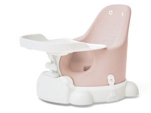 Jellymom -  Muna Chair Set 3 (Chair+Cart+Tray) เซ็ตเก้าอี้เด็กหัดนั่งเสริมพัฒนาการพร้อมอุปกรณ์เสริม มี 4 สี ตั้งแต่เด็ก 3 เดือน-5 ปี มีเข็มขัดนิรภัย
