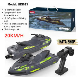 UDI023 Pro Moto Nước Tàu Cao Tốc Điều Khiển Từ Xa Không Chổi Than RC Jet Ski/Boat UDIRC Brushless