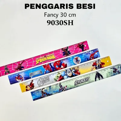 GARISAN BESI PENGGARIS RULER 30CM BESI