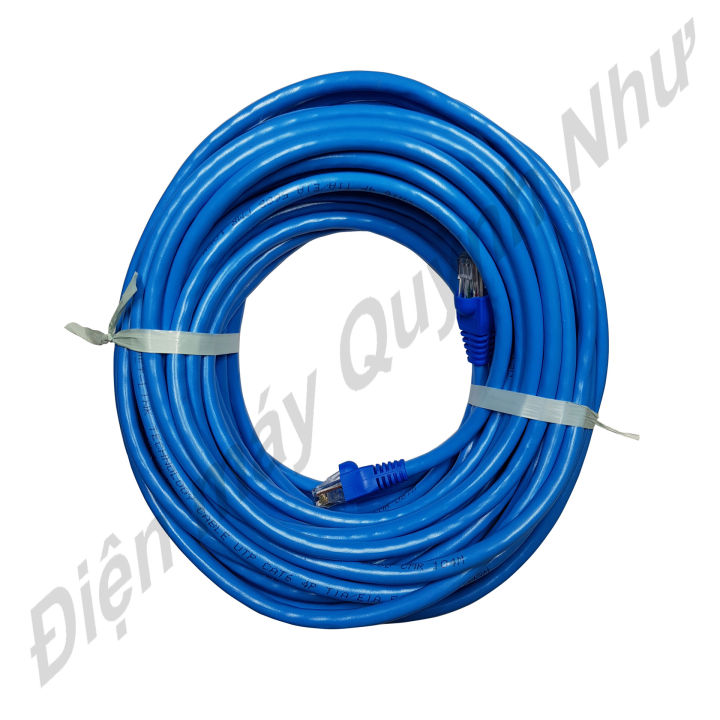60m Dây mạng (cáp lan) CAT6 bấm sẵn 2 đầu